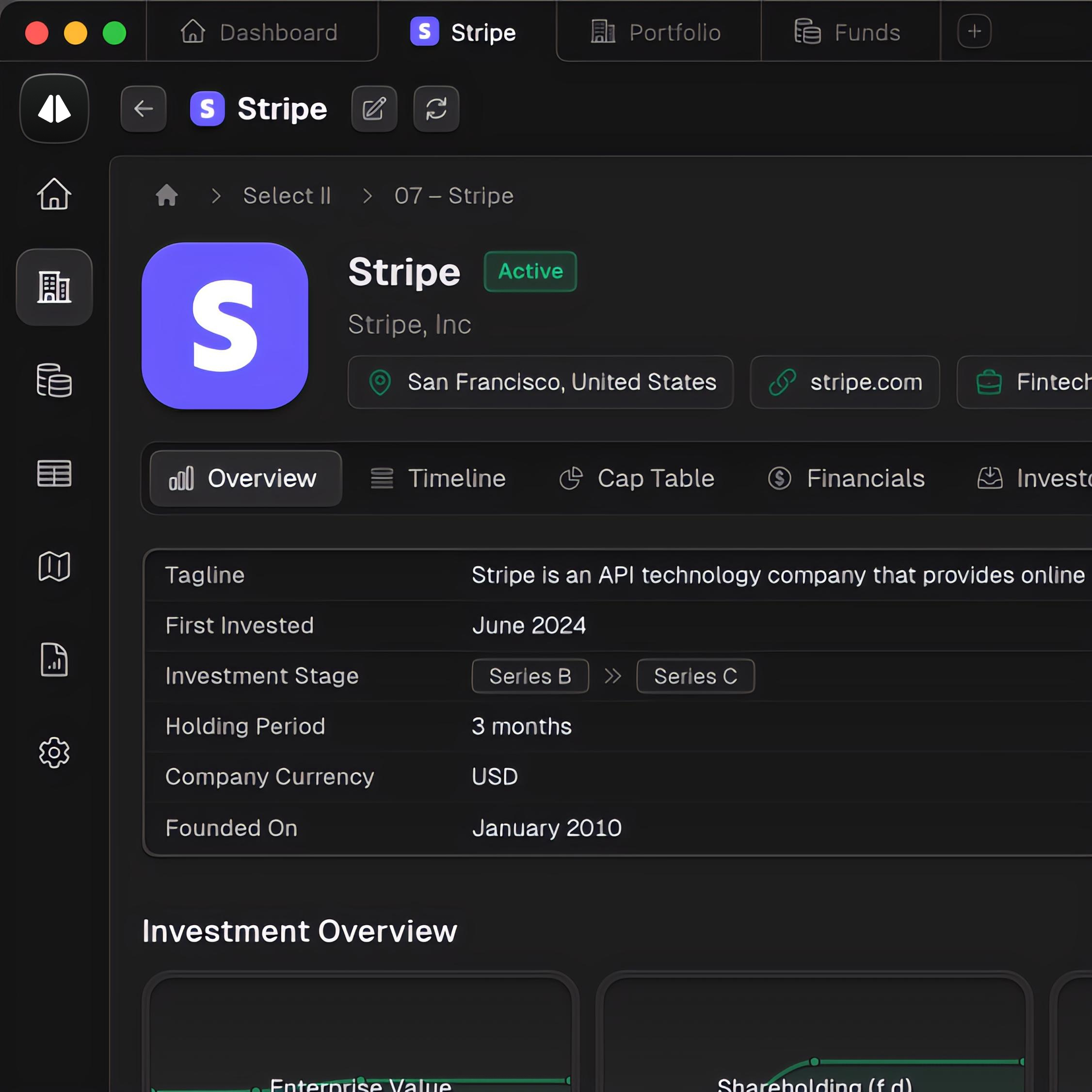 Fundra desktop app